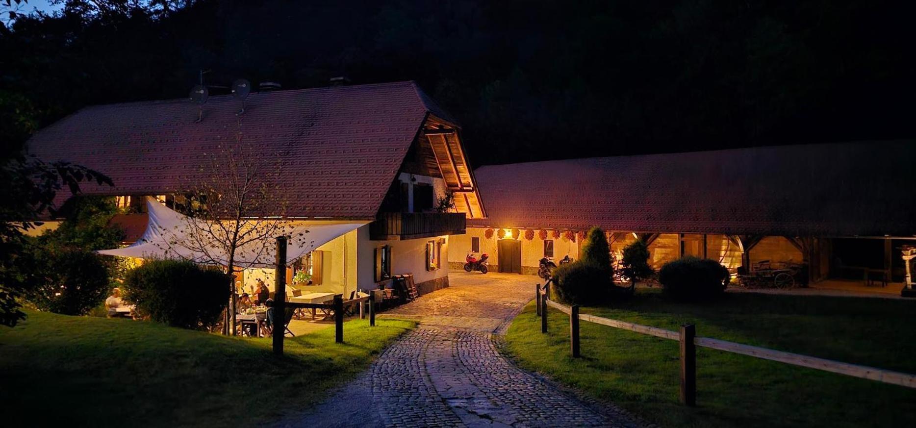 Domacija Seruga Countryside Hotel Novo Mesto Bagian luar foto
